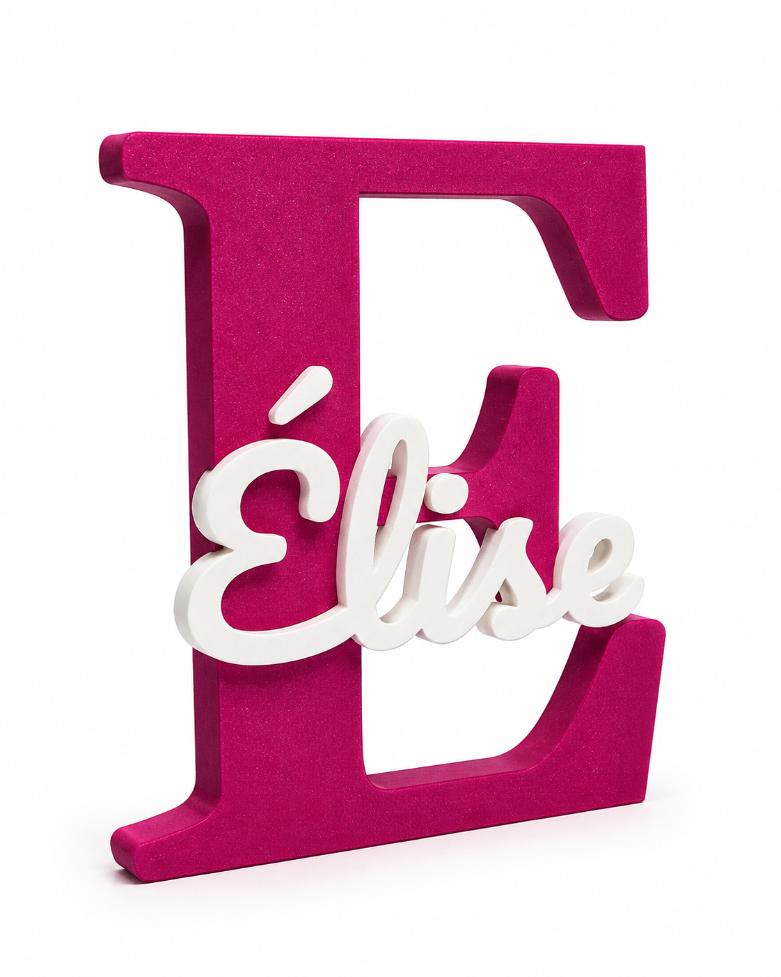 Lettre prénom personnalisée 3D – Décoration chambre bébé et enfant