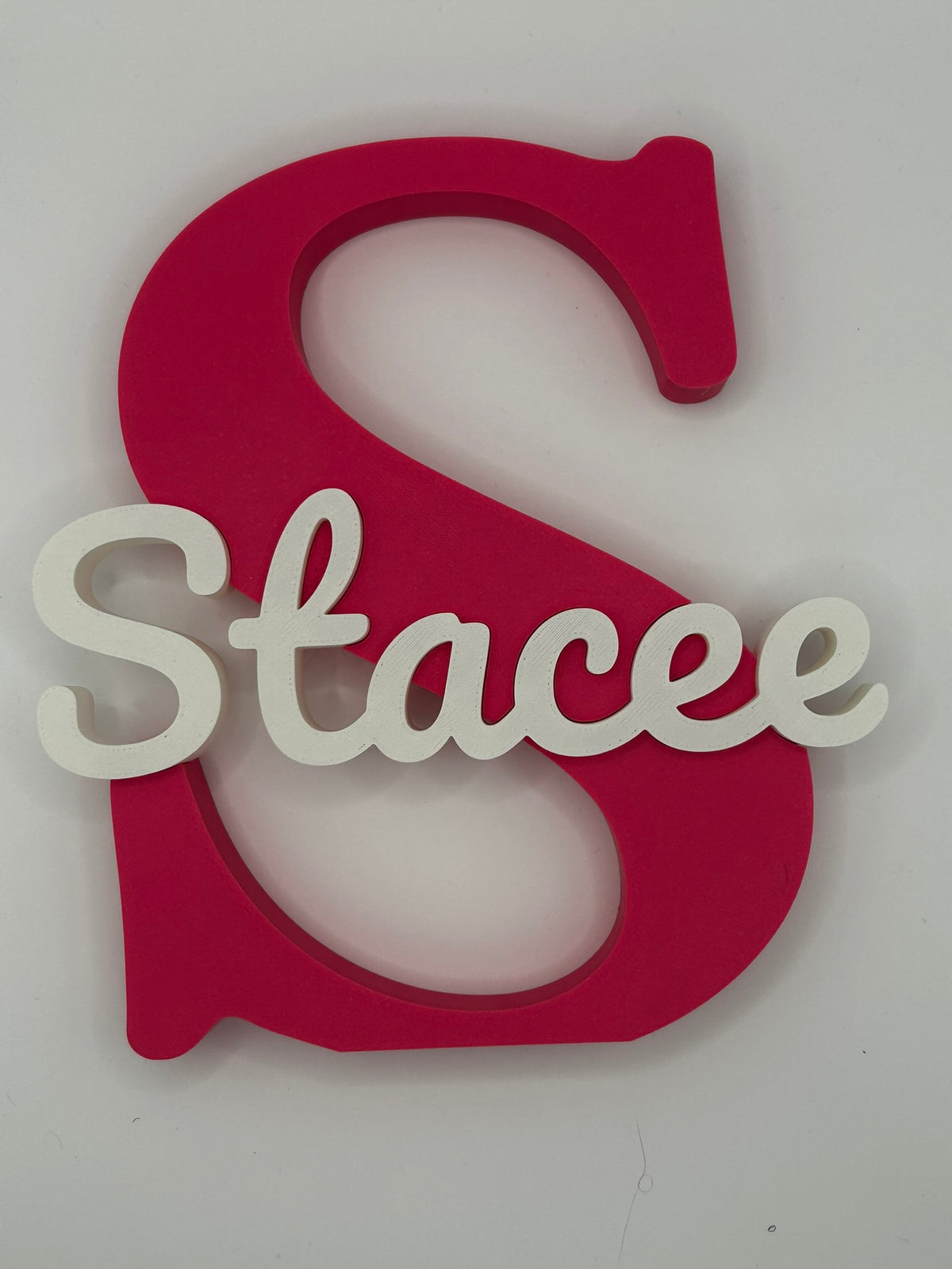 Lettre prénom personnalisée 3D – Décoration chambre bébé et enfant